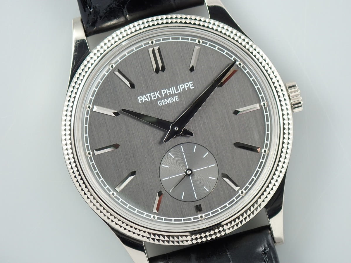 パテックフィリップ カラトラバ Ref.6119G-001 グレー文字盤 中古 8813FKWJ