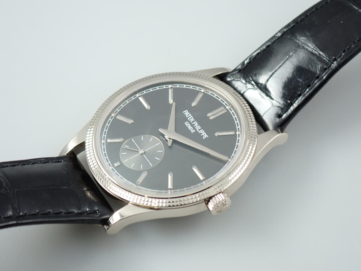 パテックフィリップ カラトラバ Ref.6119G-001 グレー文字盤 中古 8813FKWJ