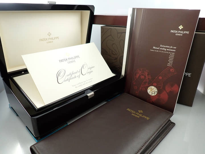 Patek Philippe Calatrava &lt;Warranty, Box, etc.&gt;
