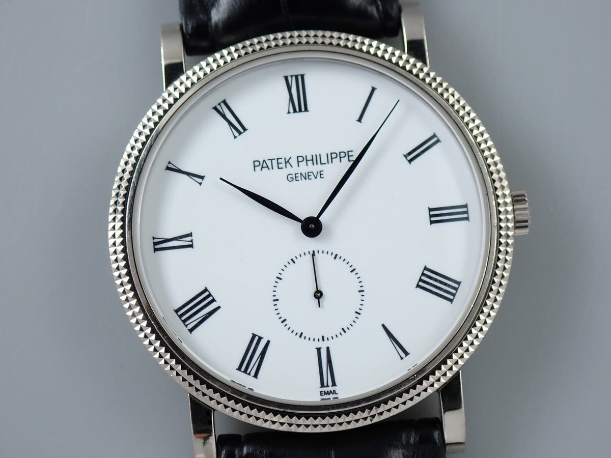 パテックフィリップ カラトラバ Ref.5116G-001 ホワイト文字盤 中古 8A397594