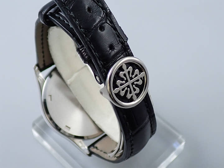 パテックフィリップ カラトラバ Ref.5115G-001 ホワイトゴールド エナメル文字盤