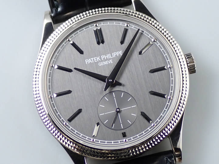 パテックフィリップ カラトラバ Ref.6119G-001 ホワイトゴールド グレー文字盤
