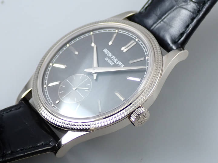 パテックフィリップ カラトラバ Ref.6119G-001 ホワイトゴールド グレー文字盤