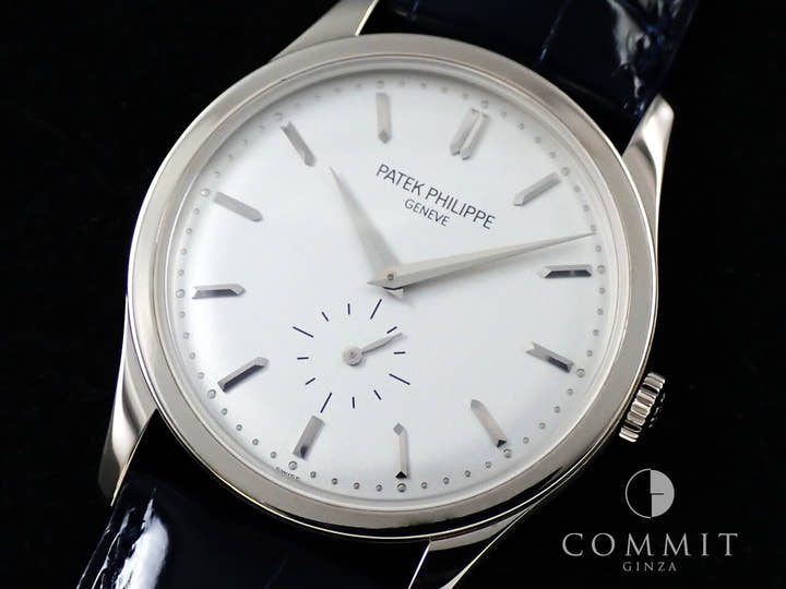 パテックフィリップ カラトラバ Ref.5196G-001 ホワイトゴールド シルバー文字盤