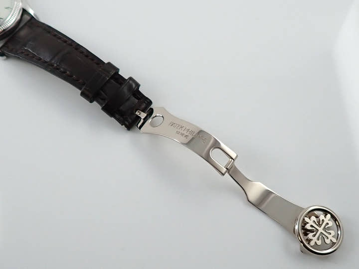 パテックフィリップ カラトラバ Ref.5115G-001 ホワイトゴールド エナメル文字盤