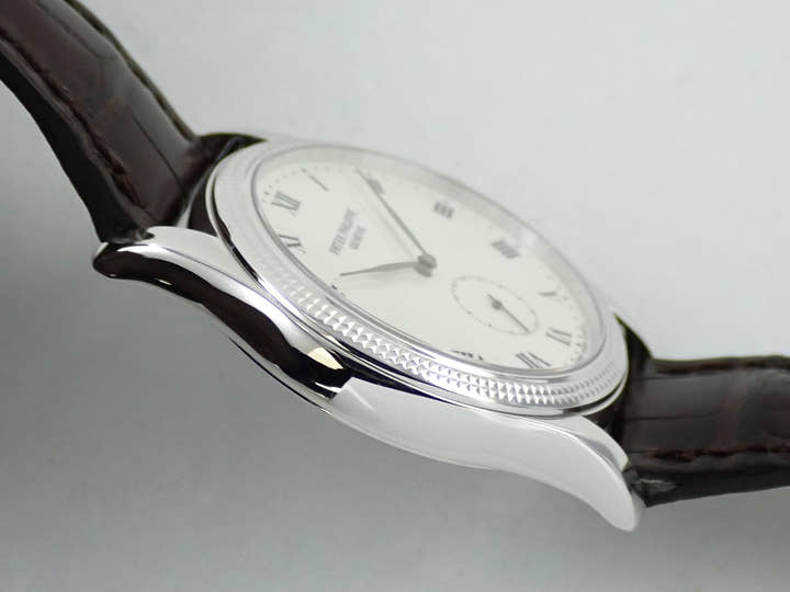 パテックフィリップ カラトラバ Ref.5115G-001 ホワイトゴールド エナメル文字盤