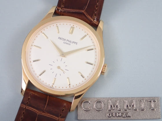 パテックフィリップ カラトラバ Ref.5196J オパーリン文字盤 中古 calatrava-3