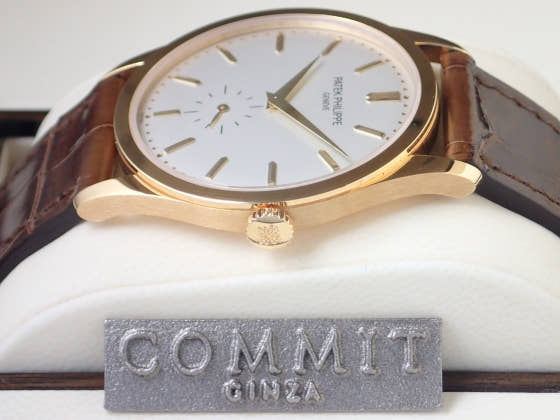 パテックフィリップ カラトラバ Ref.5196J オパーリン文字盤 中古 calatrava-3