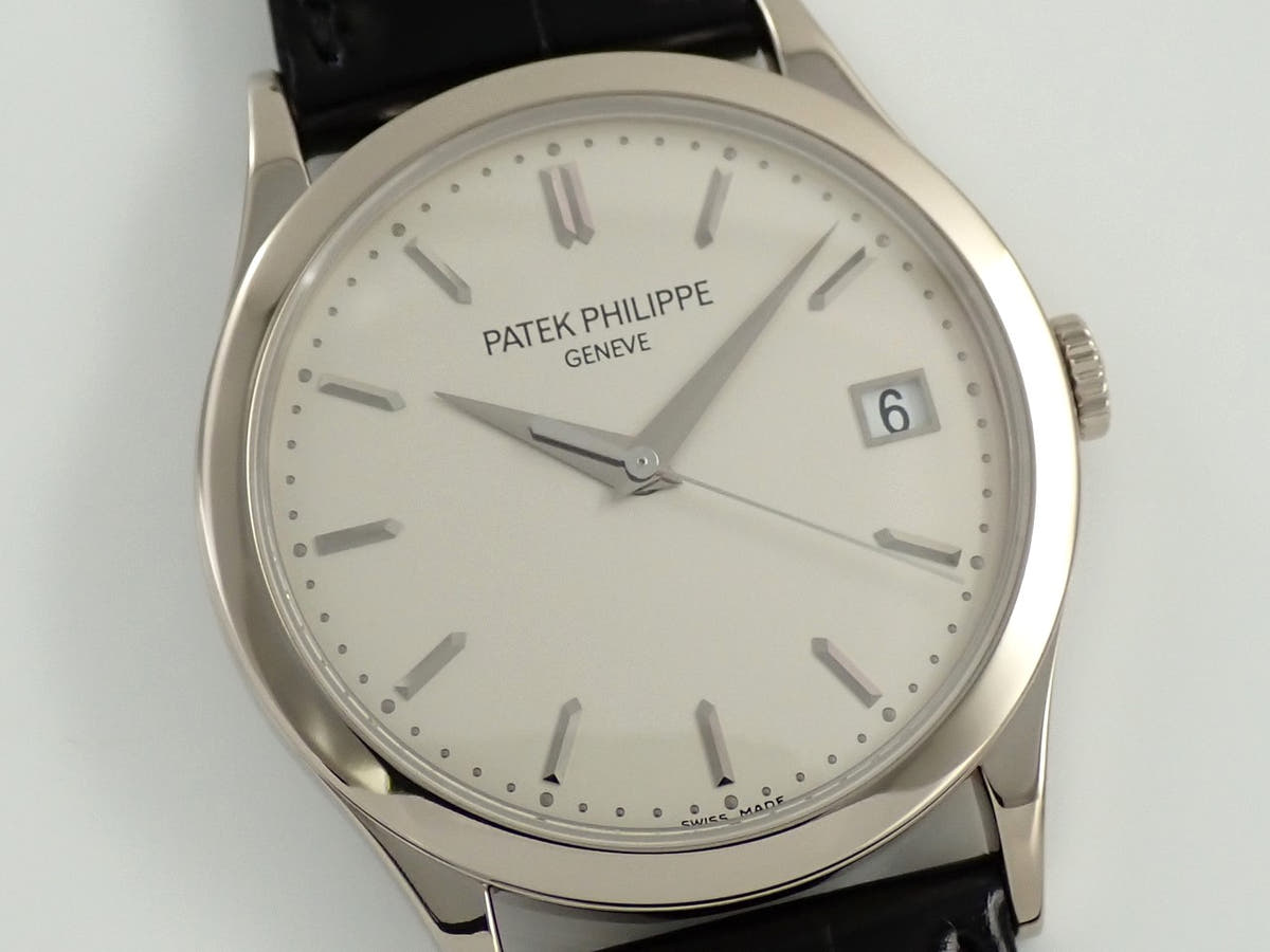 パテックフィリップ カラトラバ Ref.5296G-010 シルバー文字盤 美中古 CV2U1153