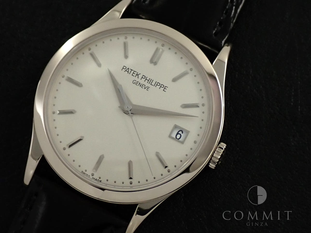 パテックフィリップ カラトラバ Ref.5296G-010 シルバー文字盤 美中古 CV2U1153