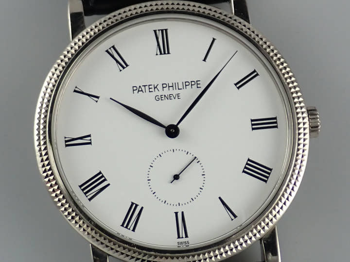 パテックフィリップ カラトラバ Ref.5119G-001 ホワイト文字盤 中古 calatrava-41