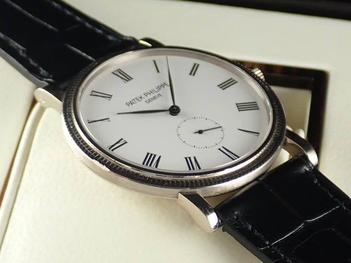 パテックフィリップ カラトラバ Ref.5119G-001 ホワイト文字盤 中古 calatrava-41