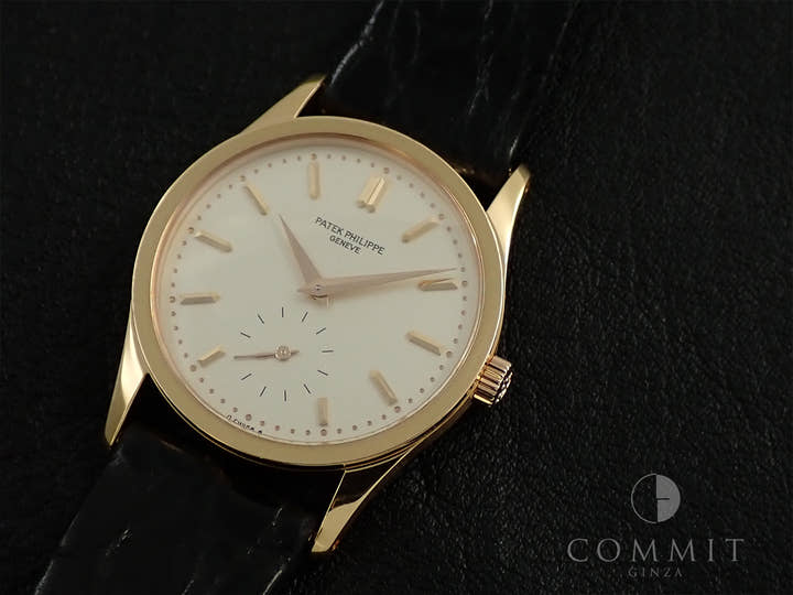 Patek Philippe Calatrava Ref. 3796R Rose Gold Silver Dial