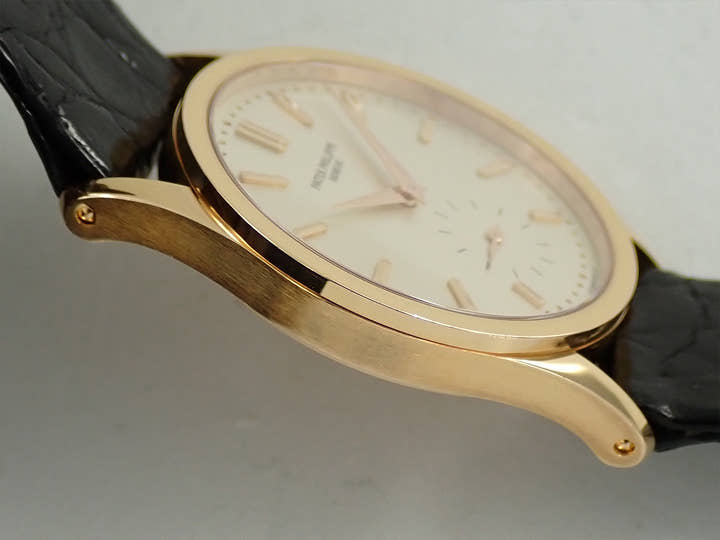 Patek Philippe Calatrava Ref. 3796R Rose Gold Silver Dial