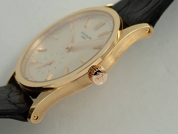 Patek Philippe Calatrava Ref. 3796R Rose Gold Silver Dial