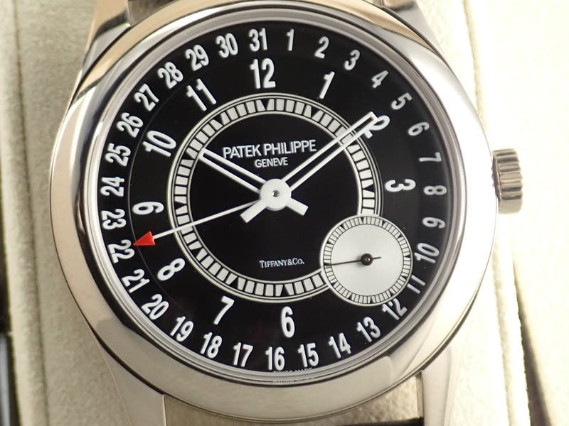 パテックフィリップ カラトラバ Ref.6006G-001 ブラック/アラビア文字盤 中古 calatrava-44