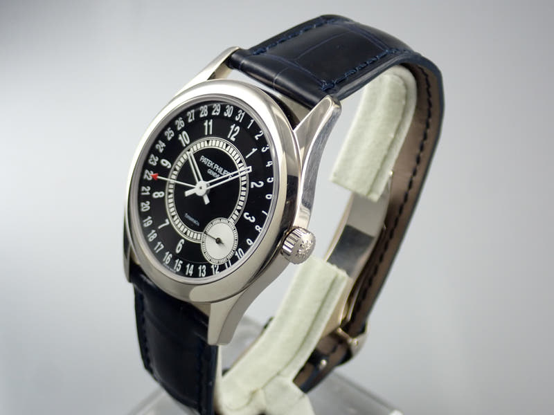 パテックフィリップ カラトラバ Ref.6006G-001 ブラック/アラビア文字盤 中古 calatrava-44