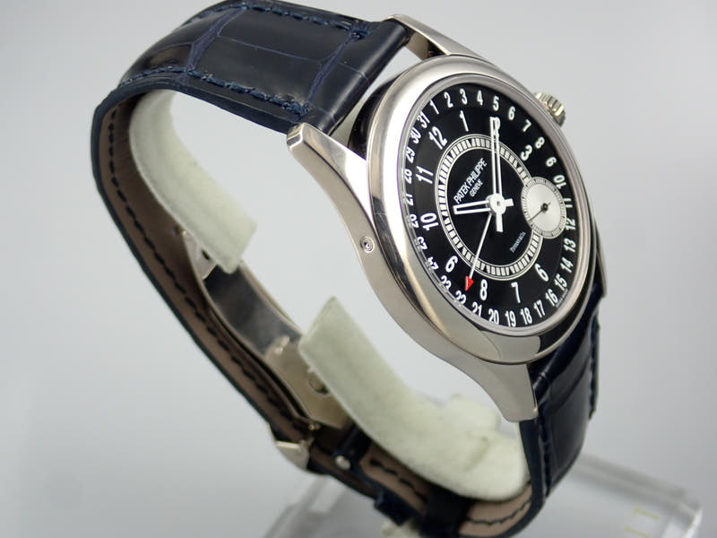パテックフィリップ カラトラバ Ref.6006G-001 ブラック/アラビア文字盤 中古 calatrava-44