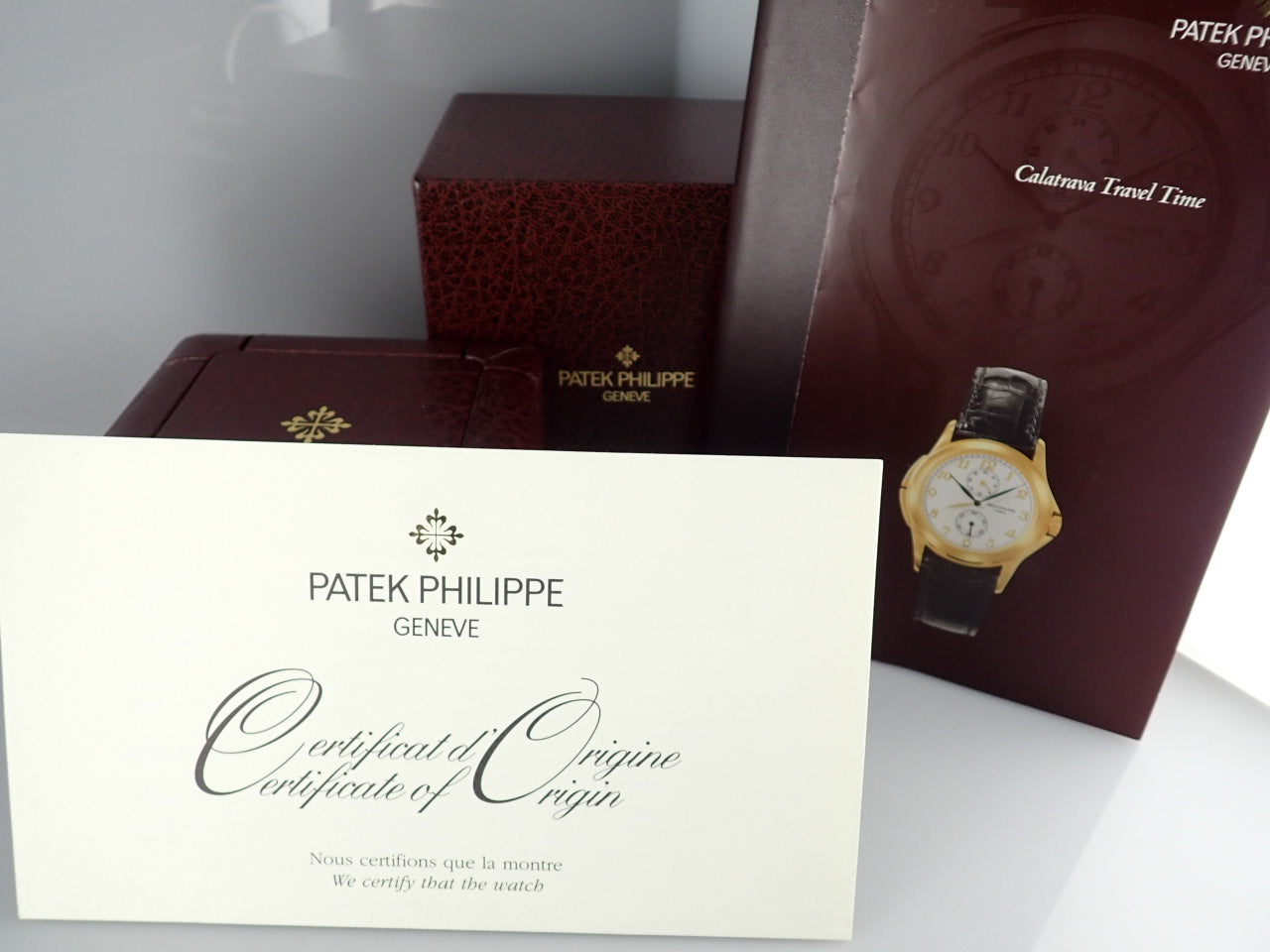 Patek Philippe Calatrava Travel Time &lt;Warranty, Box, etc.&gt;