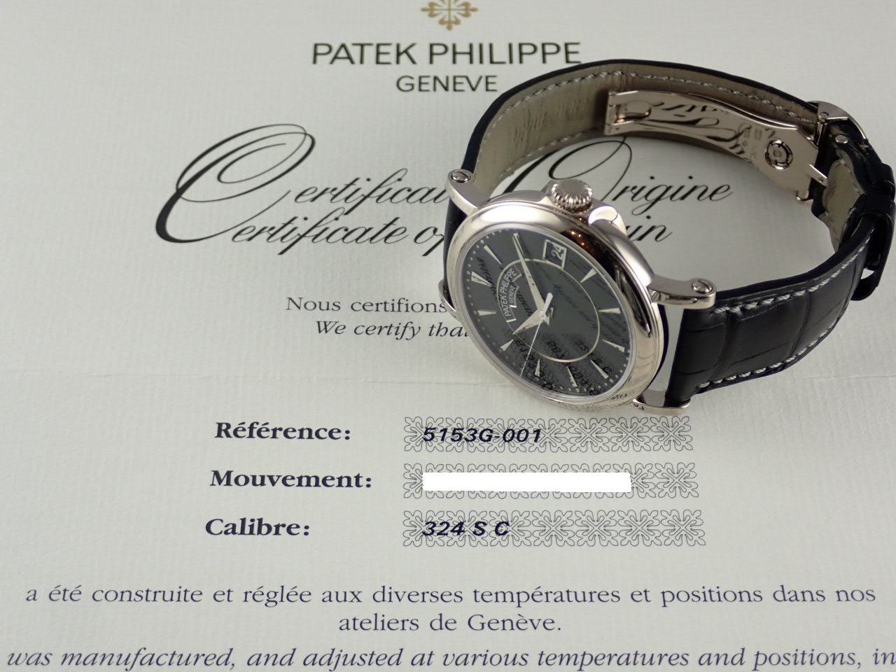 Patek Philippe Calatrava &lt;Warranty, Box, etc.&gt;