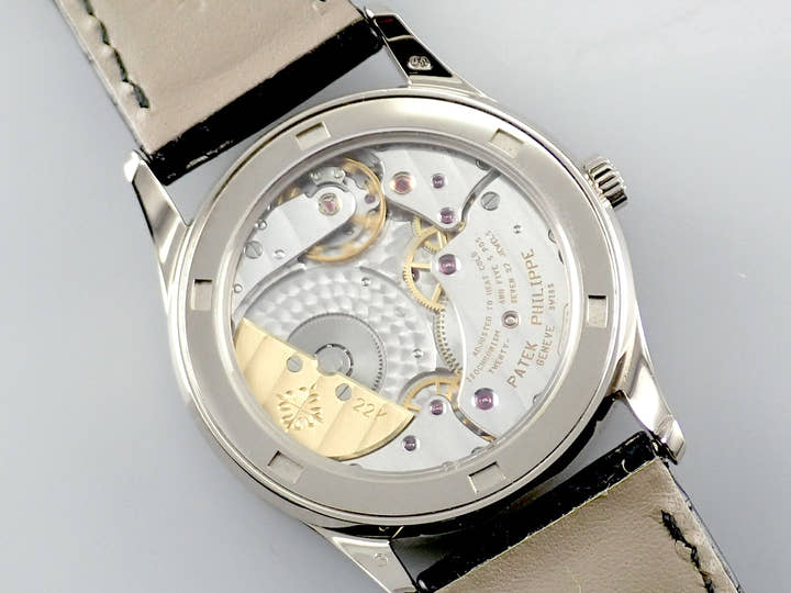 パテックフィリップ カラトラバ Ref.5026G-001 ブラック文字盤 中古 calatrava-56