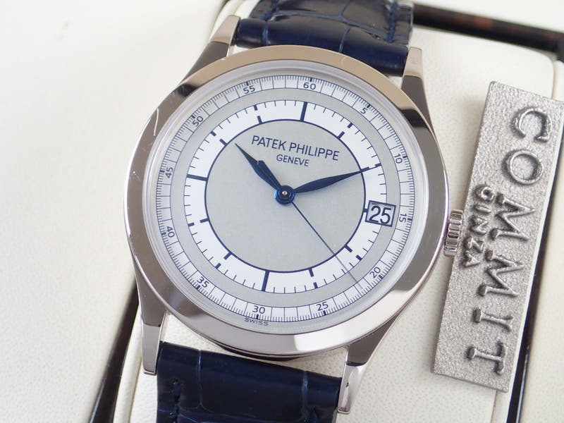 パテックフィリップ カラトラバ Ref.5296G シルバー文字盤 中古 calatrava-6