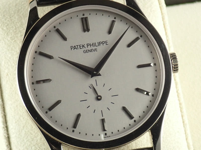 パテックフィリップ カラトラバ Ref.5196G-001 シルバー文字盤 中古 calatrava-66