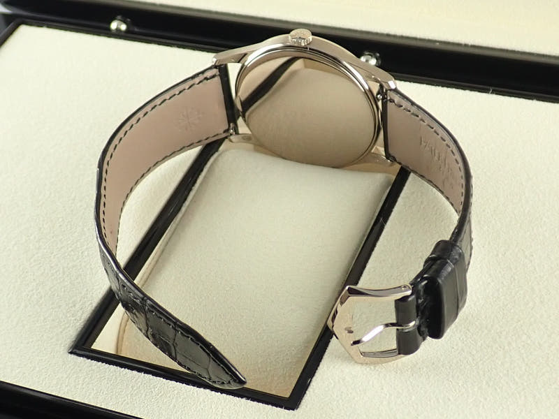 パテックフィリップ カラトラバ Ref.5196G-001 シルバー文字盤 中古 calatrava-66
