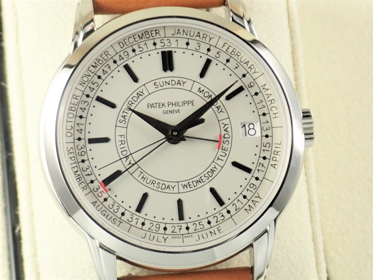 Patek Philippe Calatrava Weekly Calendar [Excellent condition] &lt;Warranty, box, etc.&gt;