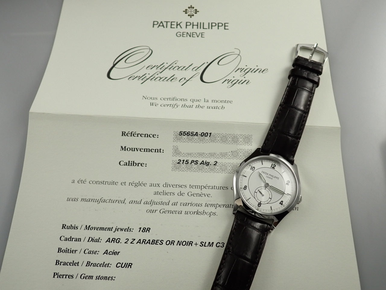 Patek Philippe Calatrava Geneva Salon Limited Edition [Excellent Condition] &lt;Warranty, Box, etc.&gt;