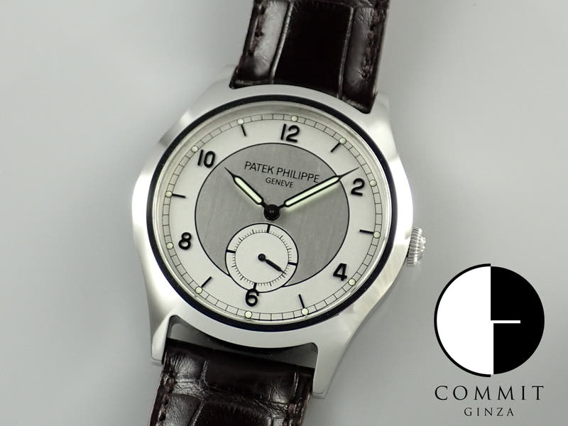 パテックフィリップ カラトラバ Ref.5565A-001 シルバー文字盤 美品 calatrava-71
