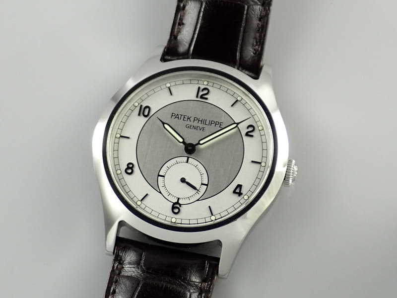 パテックフィリップ カラトラバ Ref.5565A-001 シルバー文字盤 美品 calatrava-71