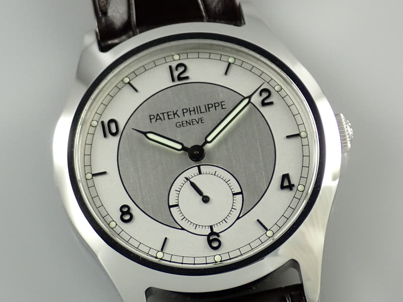 パテックフィリップ カラトラバ Ref.5565A-001 シルバー文字盤 美品 calatrava-71