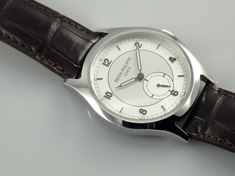 パテックフィリップ カラトラバ Ref.5565A-001 シルバー文字盤 美品 calatrava-71