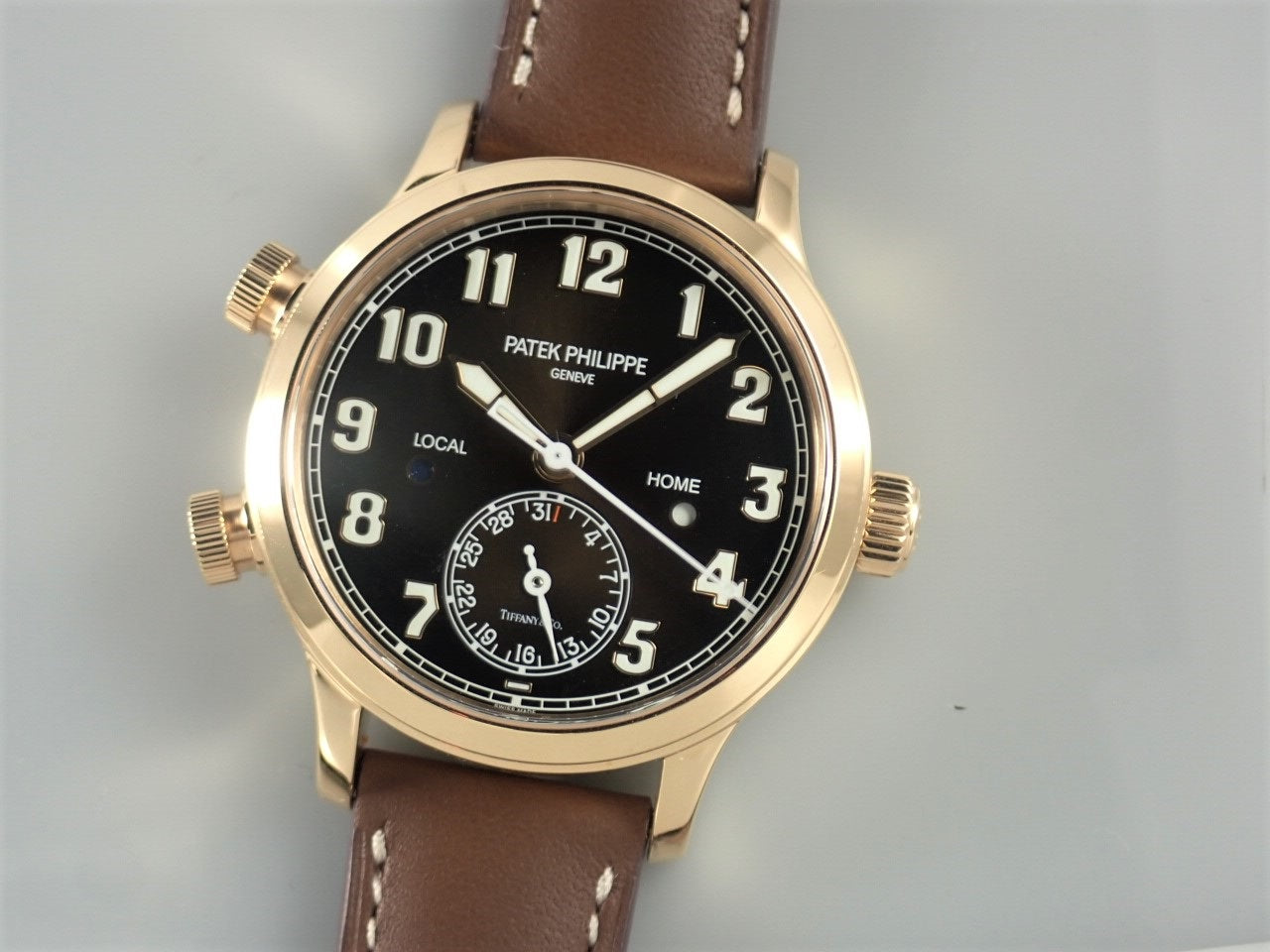 Patek Philippe Calatrava Pilot Travel Time TIFFANY &amp; Co. [Unused] &lt;Warranty, box, etc.&gt;