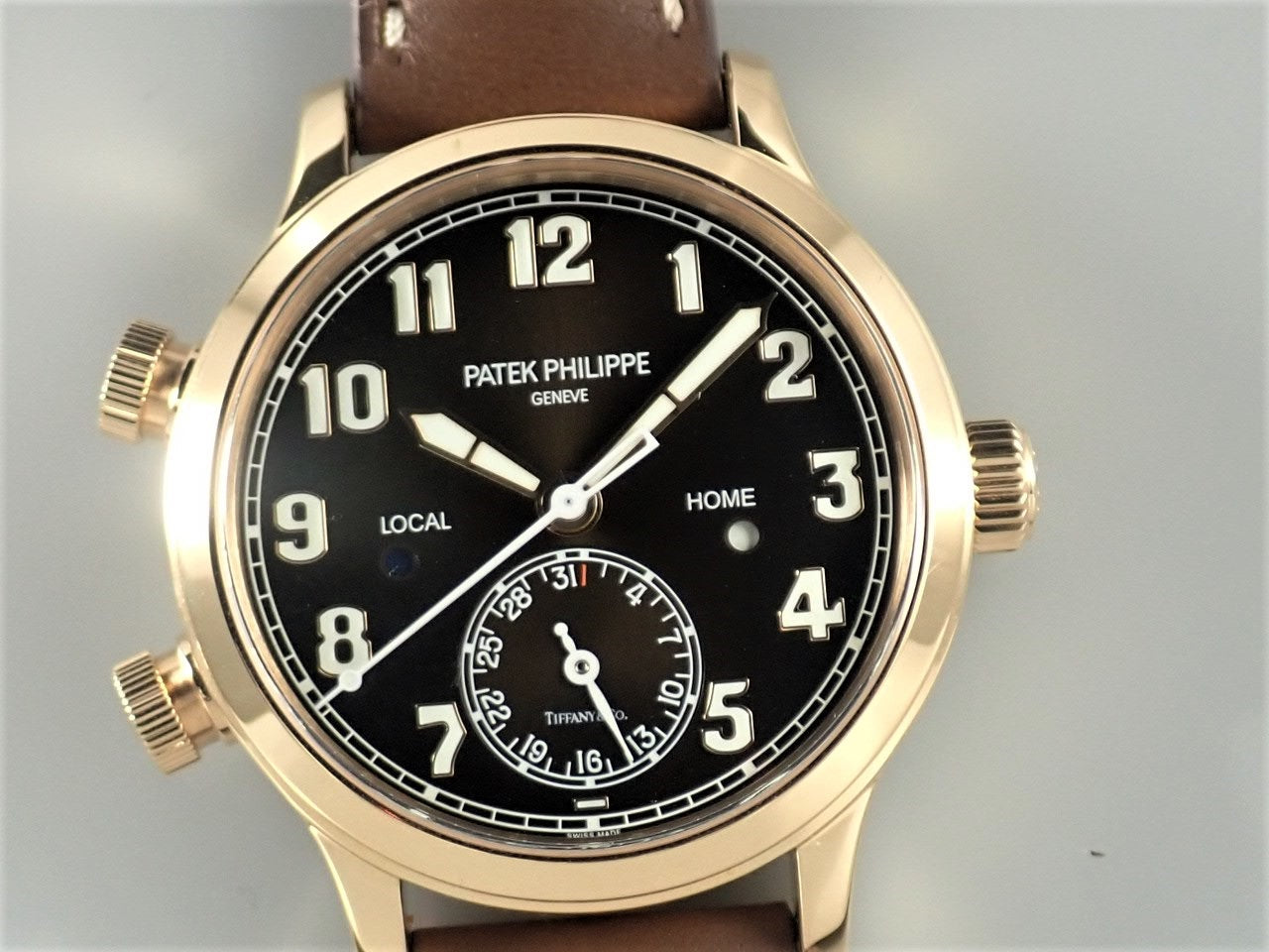 Patek Philippe Calatrava Pilot Travel Time TIFFANY &amp; Co. [Unused] &lt;Warranty, box, etc.&gt;