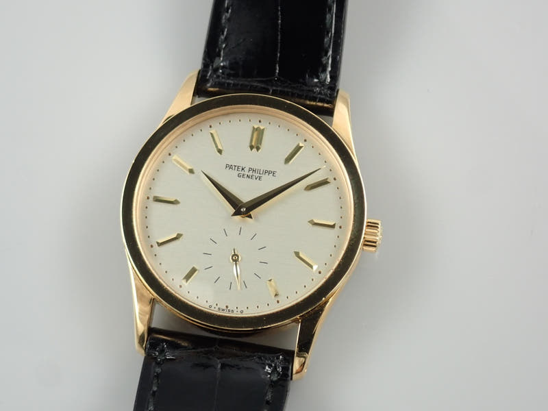 パテックフィリップ カラトラバ Ref.3796J-001 シルバー文字盤 中古 calatrava-77