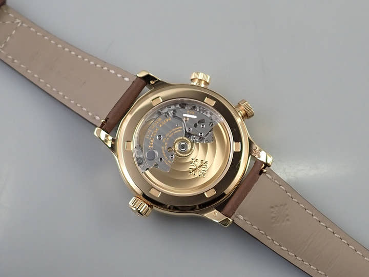 パテックフィリップ カラトラバ パイロット トラベルタイム Ref.7234R-001 ローズゴールド ブラウン文字盤