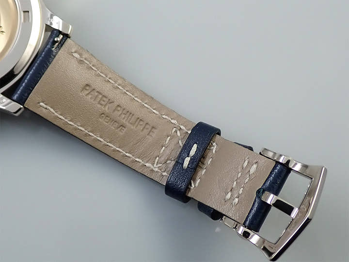 パテックフィリップ カラトラバ パイロット トラベルタイム Ref.7234G-001 ホワイトゴールド ブルー文字盤