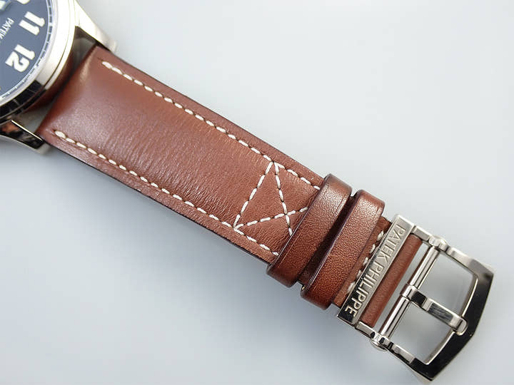 パテックフィリップ カラトラバ パイロット トラベルタイム Ref.5524G-001 ホワイトゴールド ブルー文字盤