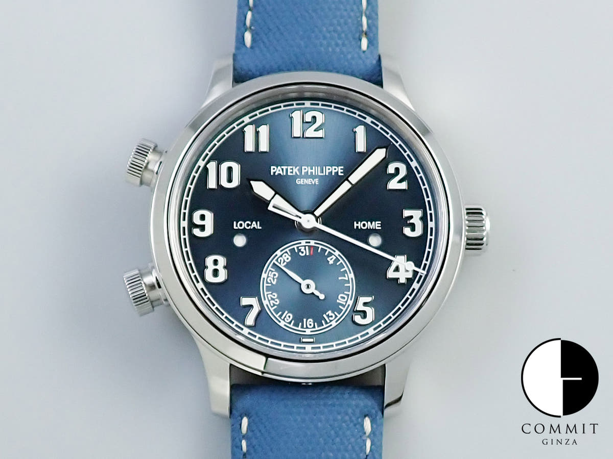 Patek Philippe Calatrava Pilot Travel Time &lt;Warranty, Box, etc.&gt;