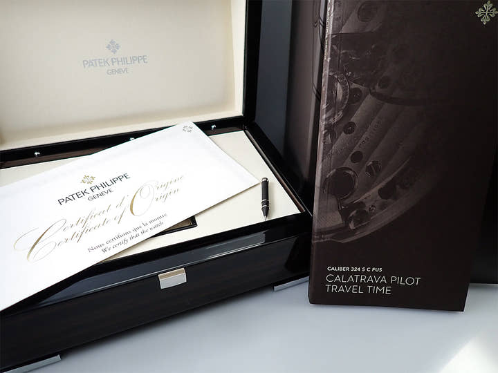 Patek Philippe Calatrava Pilot Travel Time &lt;Warranty, Box, etc.&gt;