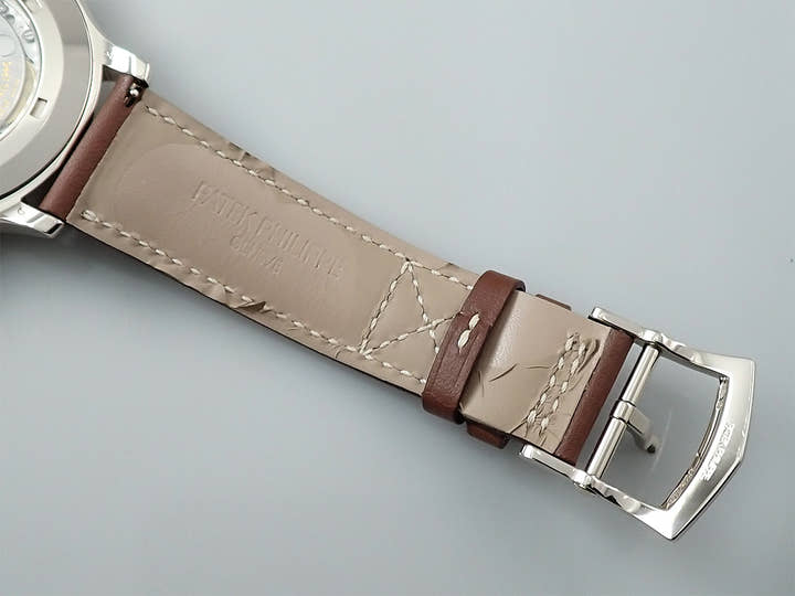 パテックフィリップ カラトラバ パイロット トラベルタイム Ref.5524G-001 ホワイトゴールド ブルー文字盤