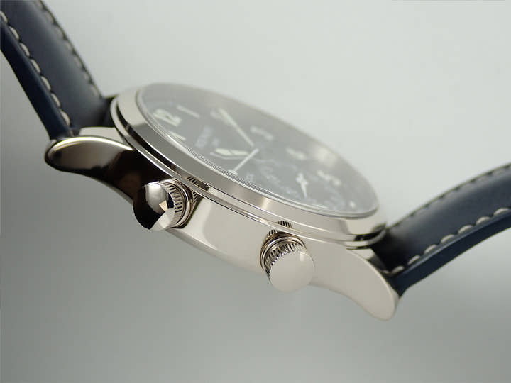 パテックフィリップ カラトラバ パイロット トラベルタイム Ref.5524G-001 ホワイトゴールド ブルー文字盤