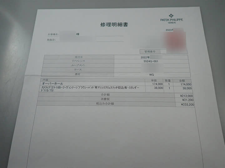 パテックフィリップ カラトラバ パイロット トラベルタイム Ref.5524G-001 ホワイトゴールド ブルー文字盤