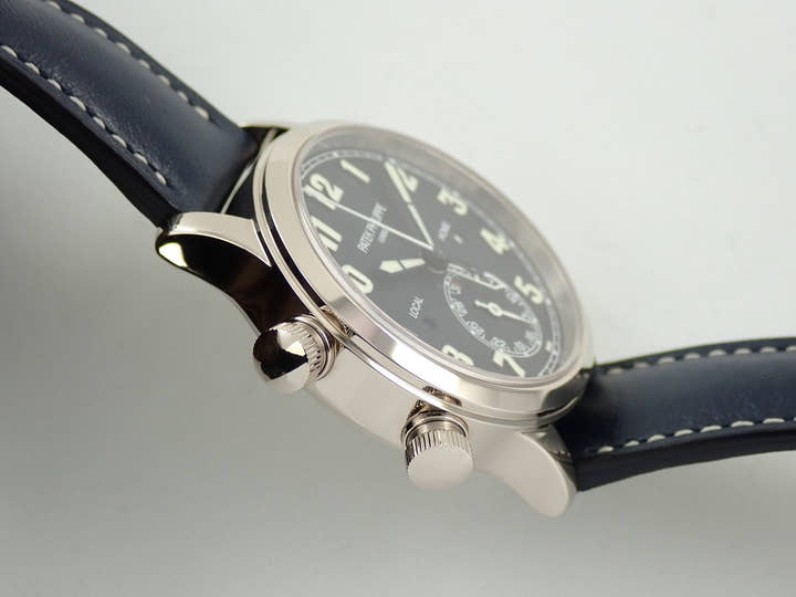 パテックフィリップ カラトラバ パイロット トラベルタイム Ref.7234G-001 ホワイトゴールド ブルー文字盤