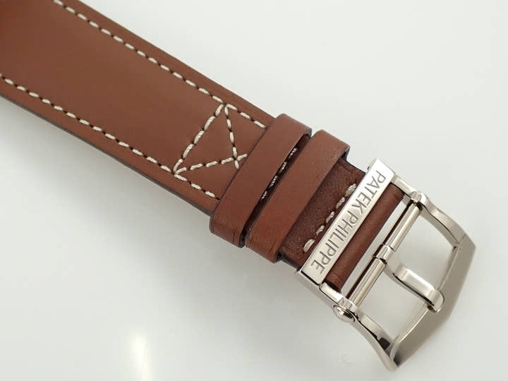 パテックフィリップ カラトラバ パイロット トラベルタイム Ref.5524G-001 ホワイトゴールド ブルー文字盤