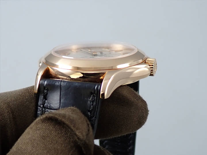 Patek Philippe Calatrava Travel Time Ref. 5134R-011 Rose Gold Silver Dial