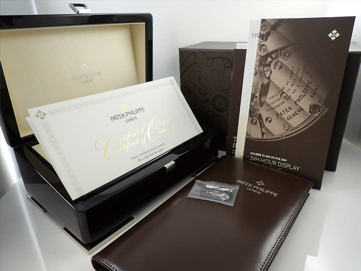 Patek Philippe Calatrava Travel Time &lt;Warranty, Box, etc.&gt;