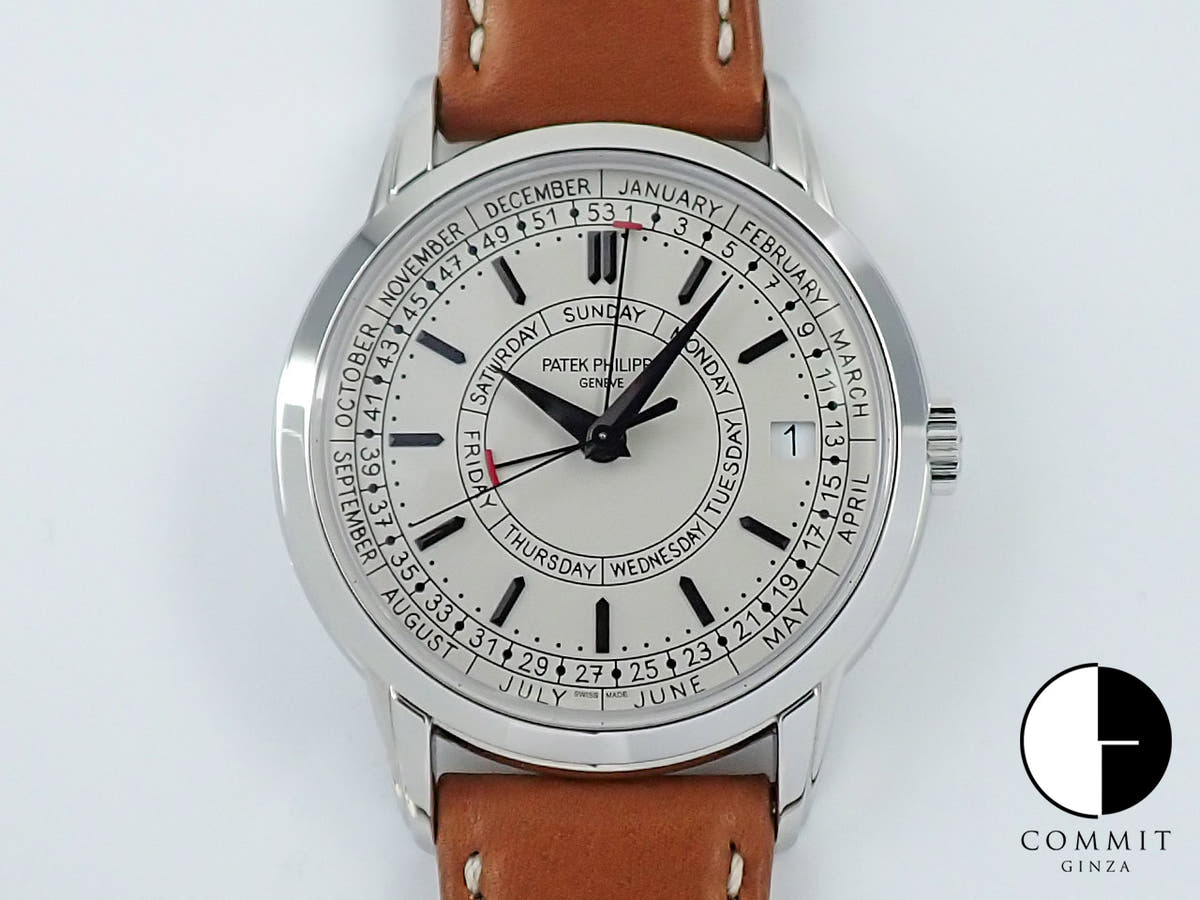 Patek Philippe Calatrava Weekly Calendar Ref.5212A-001 SS Silver Dial Used S8585842